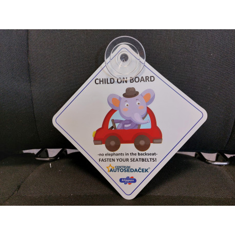 Značka Dítě v autě - Centrum autosedaček